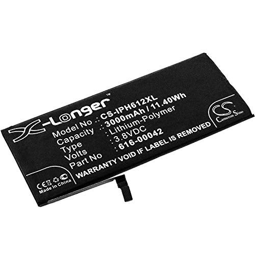 CS-IPH612XL 616-00042, iPhone 6S PLUS, 3000 mAh Akku - DigiShopGroupOY CS-IPH612XL 616-00042, iPhone 6S PLUS, 3000 mAh Akku - DigiShopGroupOY
